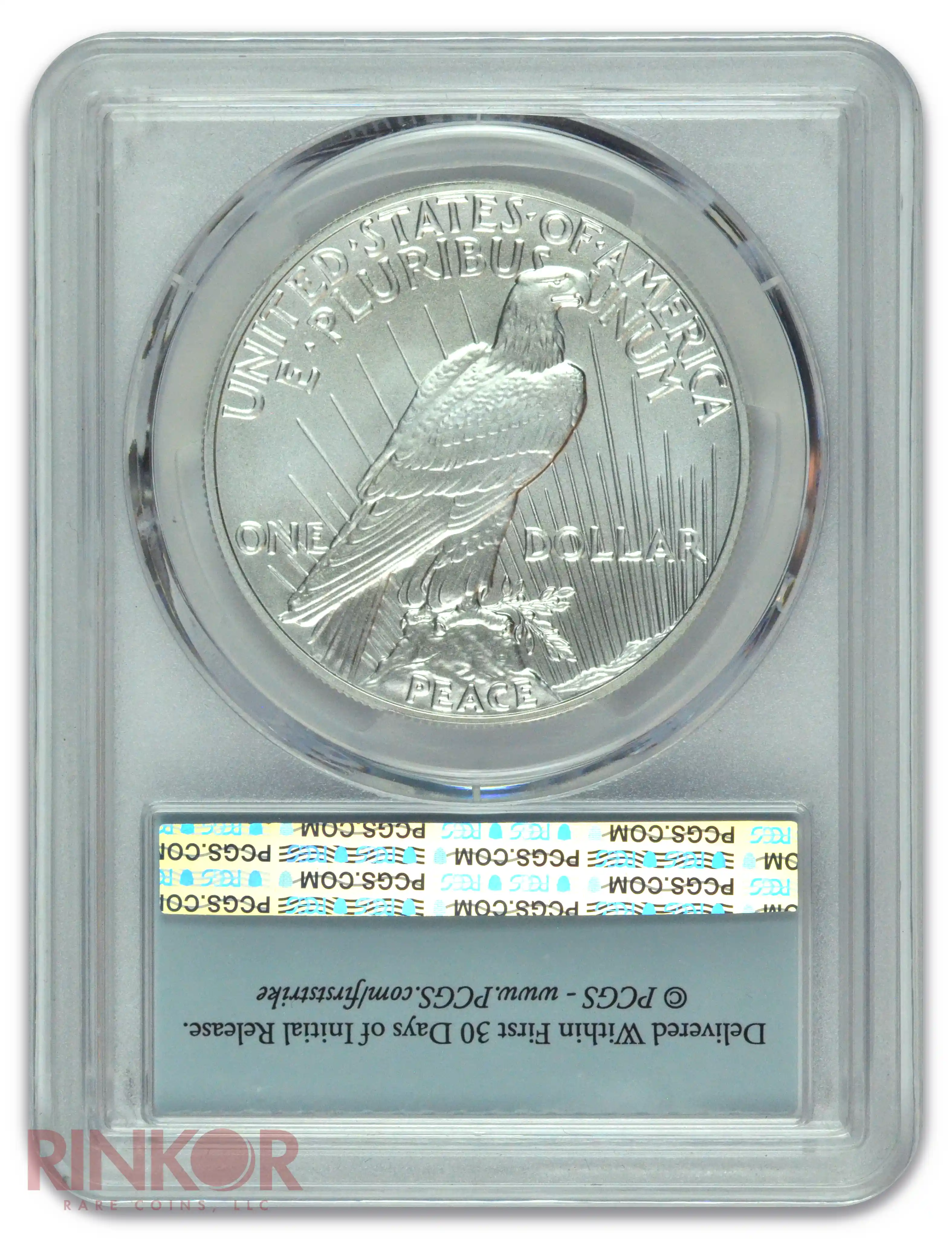2025 $1 Peace Dollar First Strike PCGS MS 70