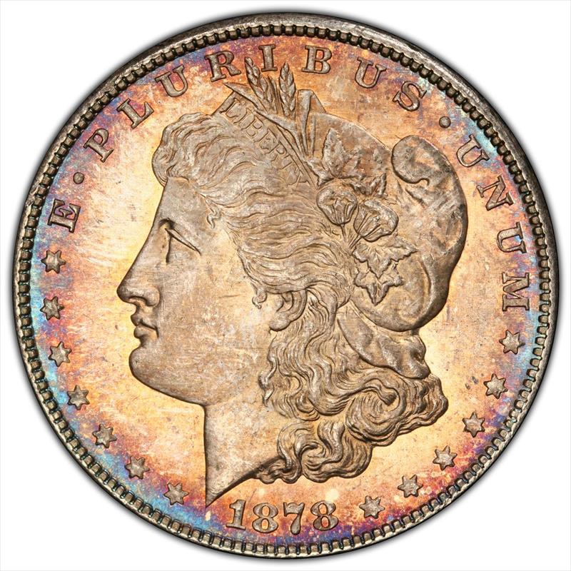 1878-S $1 PCGS MS 66