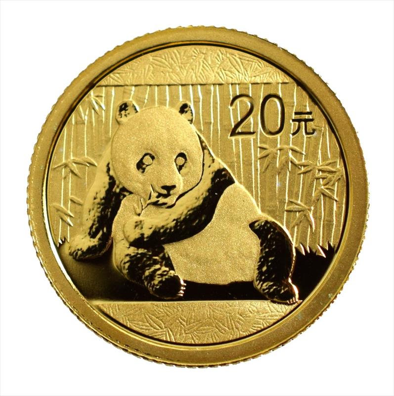 1/20oz Gold Chinese Panda -Assorted Dates- 