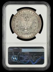 1884 S $1 NGC AU50