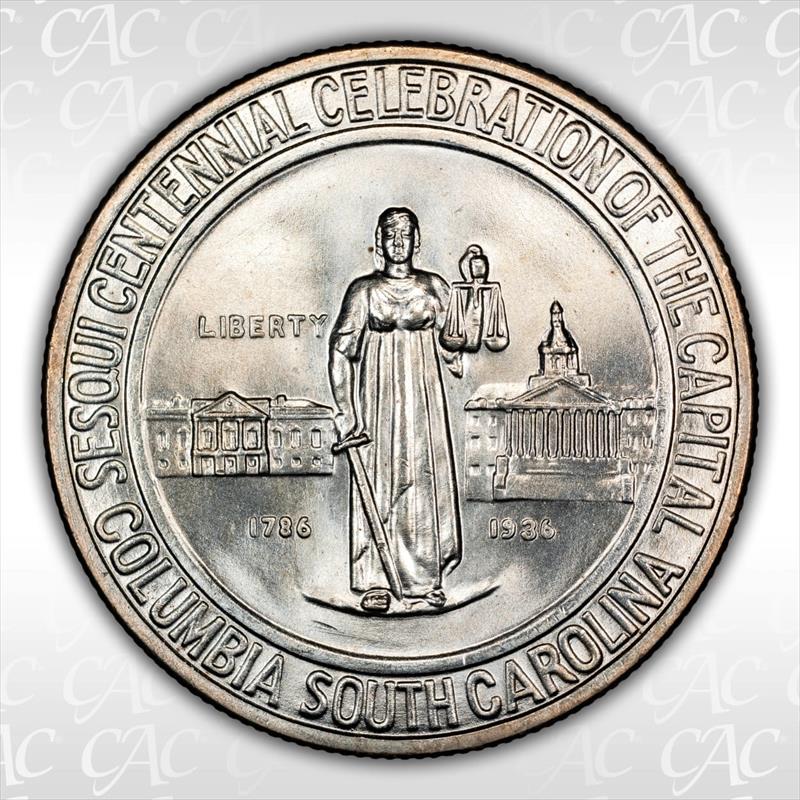 1936 Columbia 50C CACG MS 67 