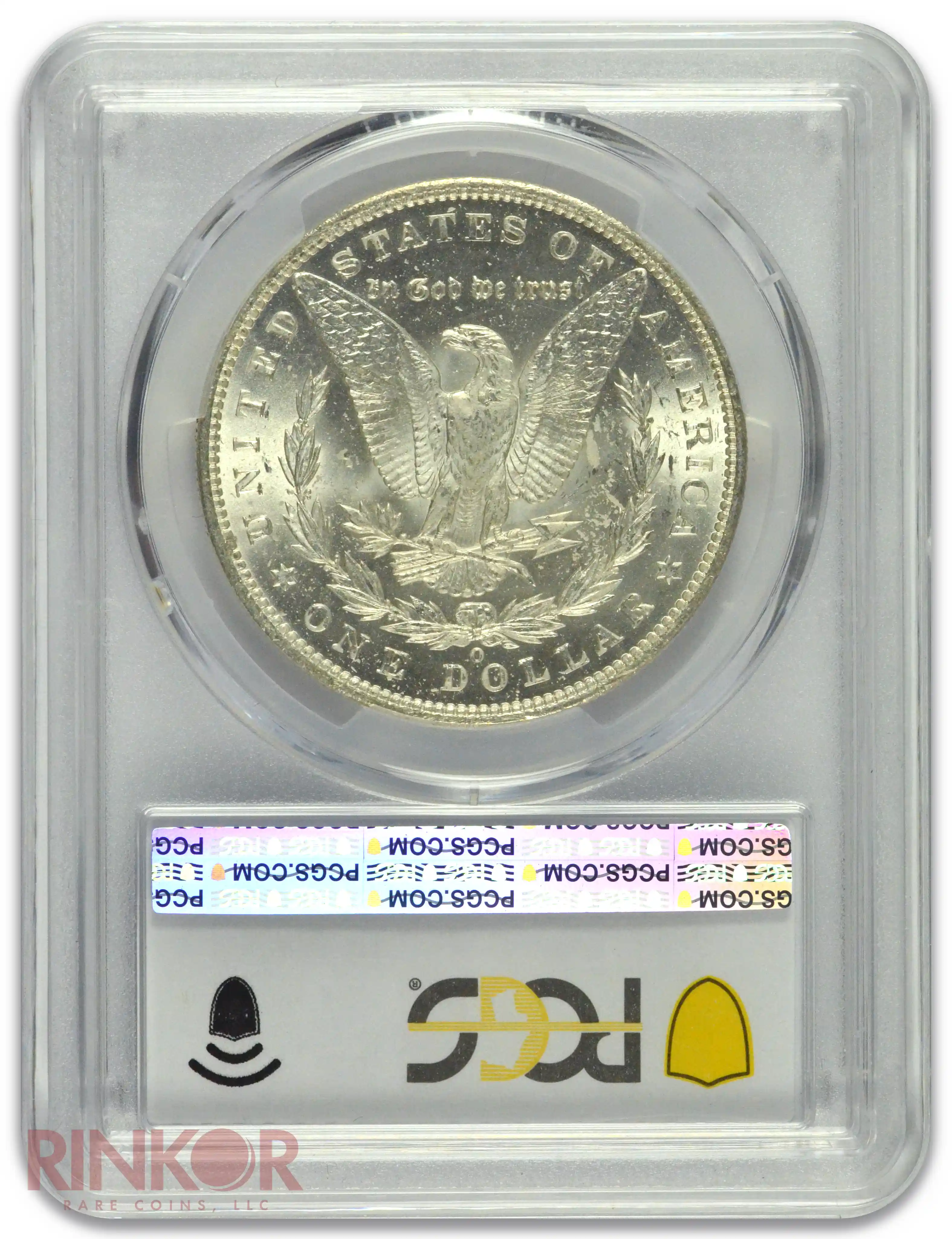 1890-O $1 PCGS MS 64+