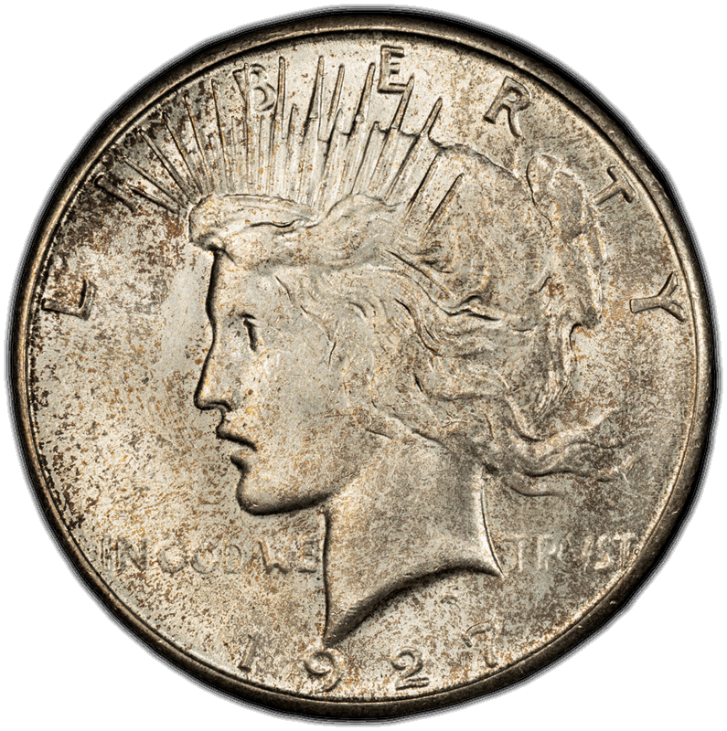 1927-S $1 PCGS MS 64 CAC