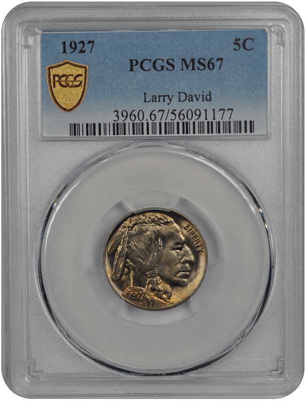1927 Buffalo PCGS MS 67