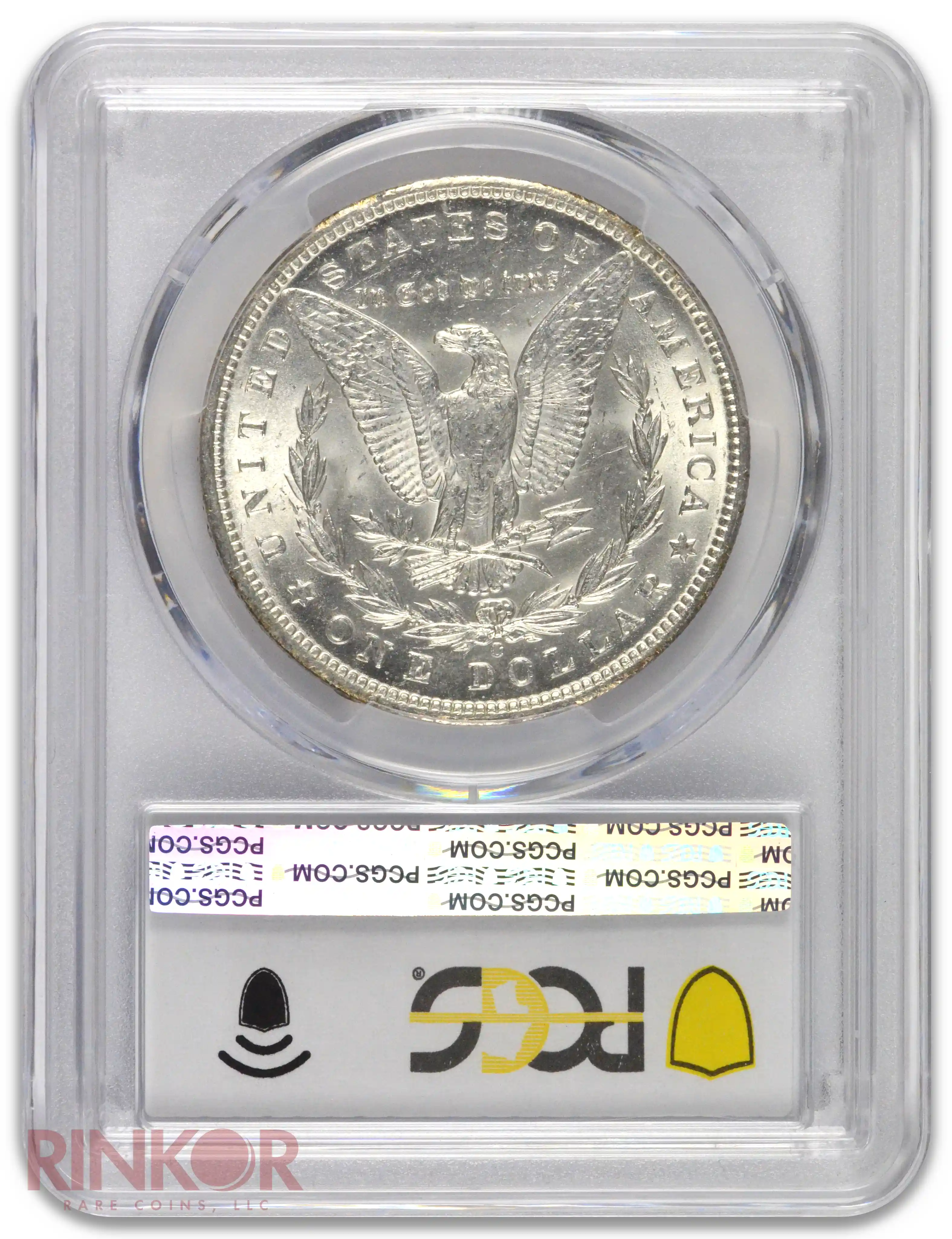 1890-O $1 PCGS MS 63