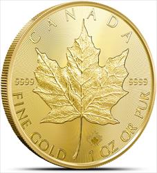 2024 $50 1oz. Canadian Gold Maple Leaf, BU 