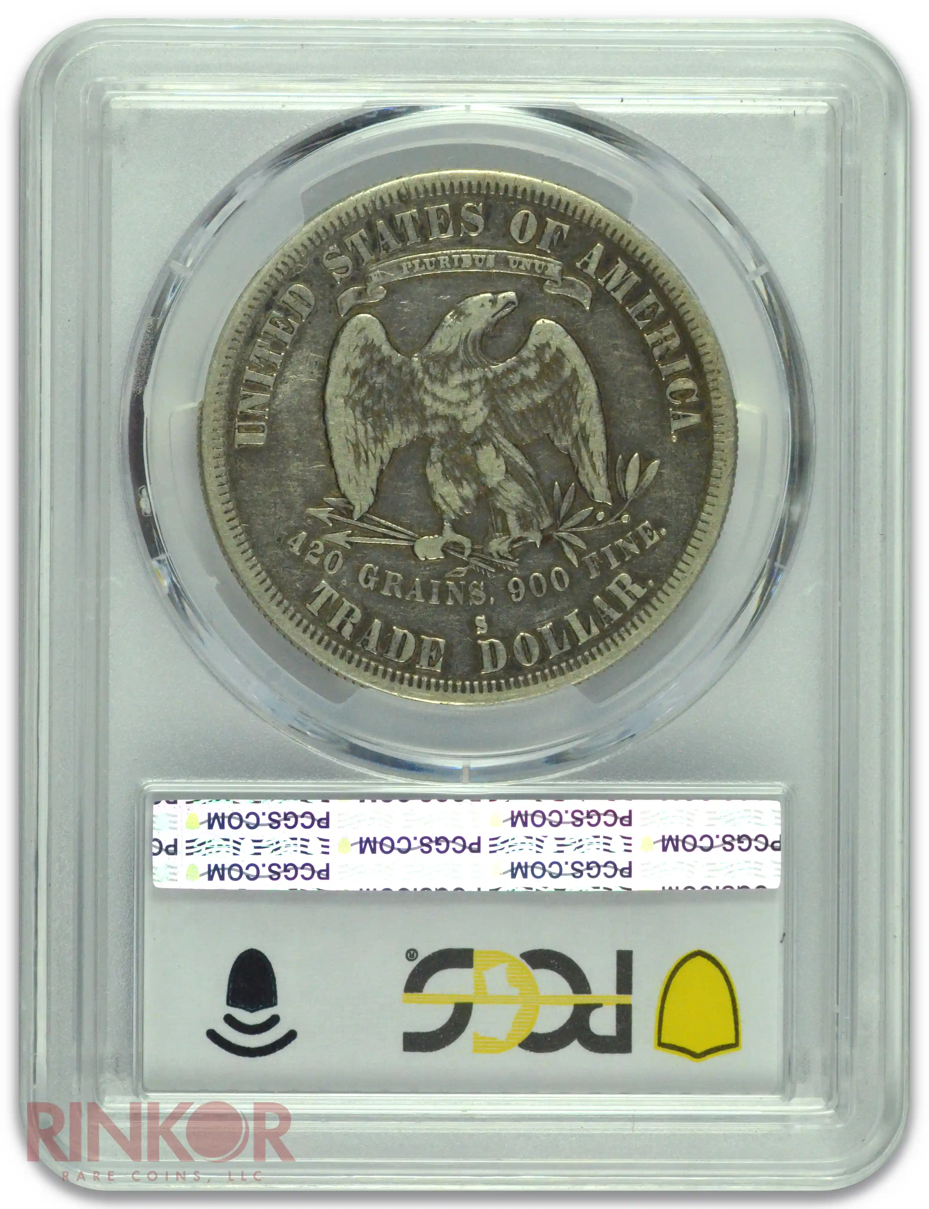 1878-S $1 Trade Dollar PCGS F-15