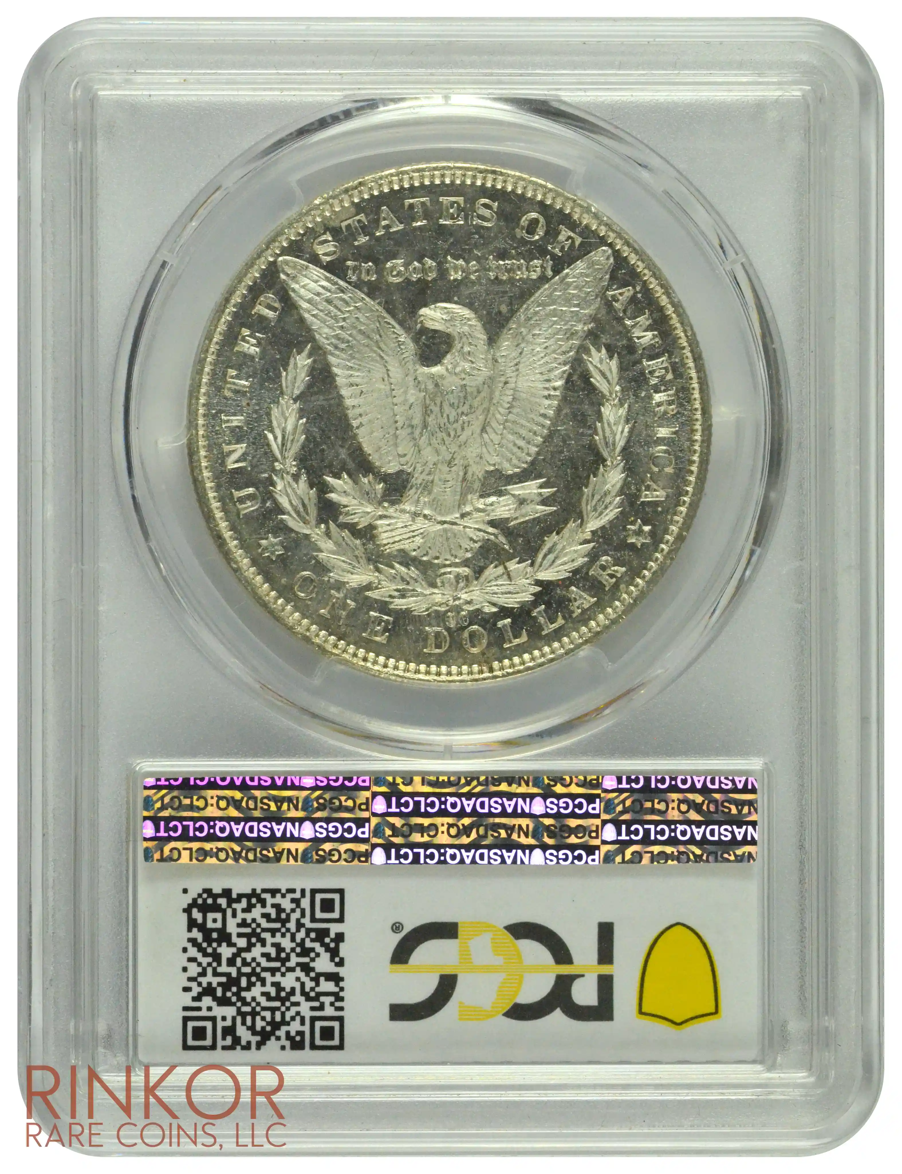1891-CC $1 PCGS MS 63 DMPL
