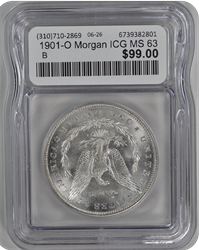 1901-O Morgan ICG MS 63