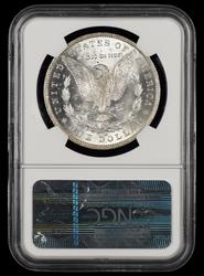 1887 O $1 NGC MS 64