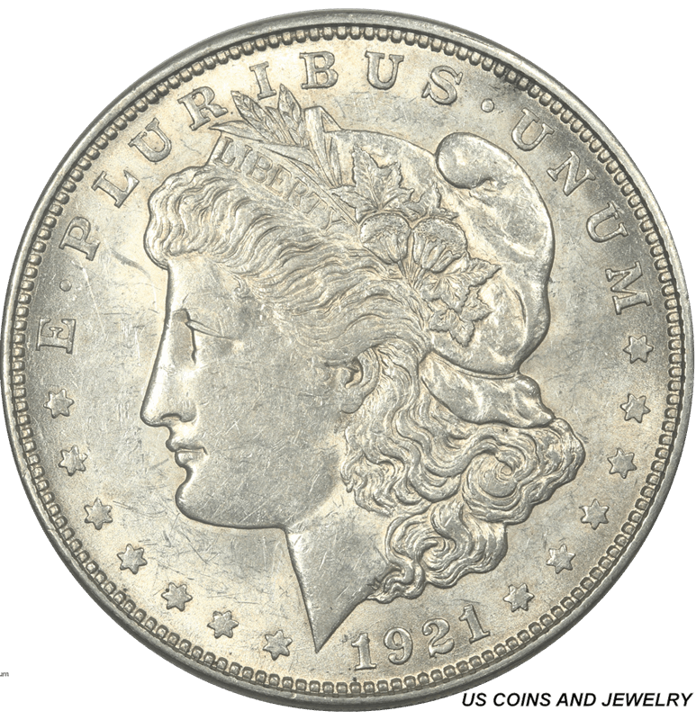 1921-D Morgan Silver Dollar $1 Uncirculated