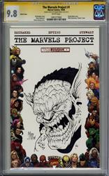 The Marvels Project #1 CGC Signature Series 9.8 (Marvel, 2009)Signed by Mark Kidwell 