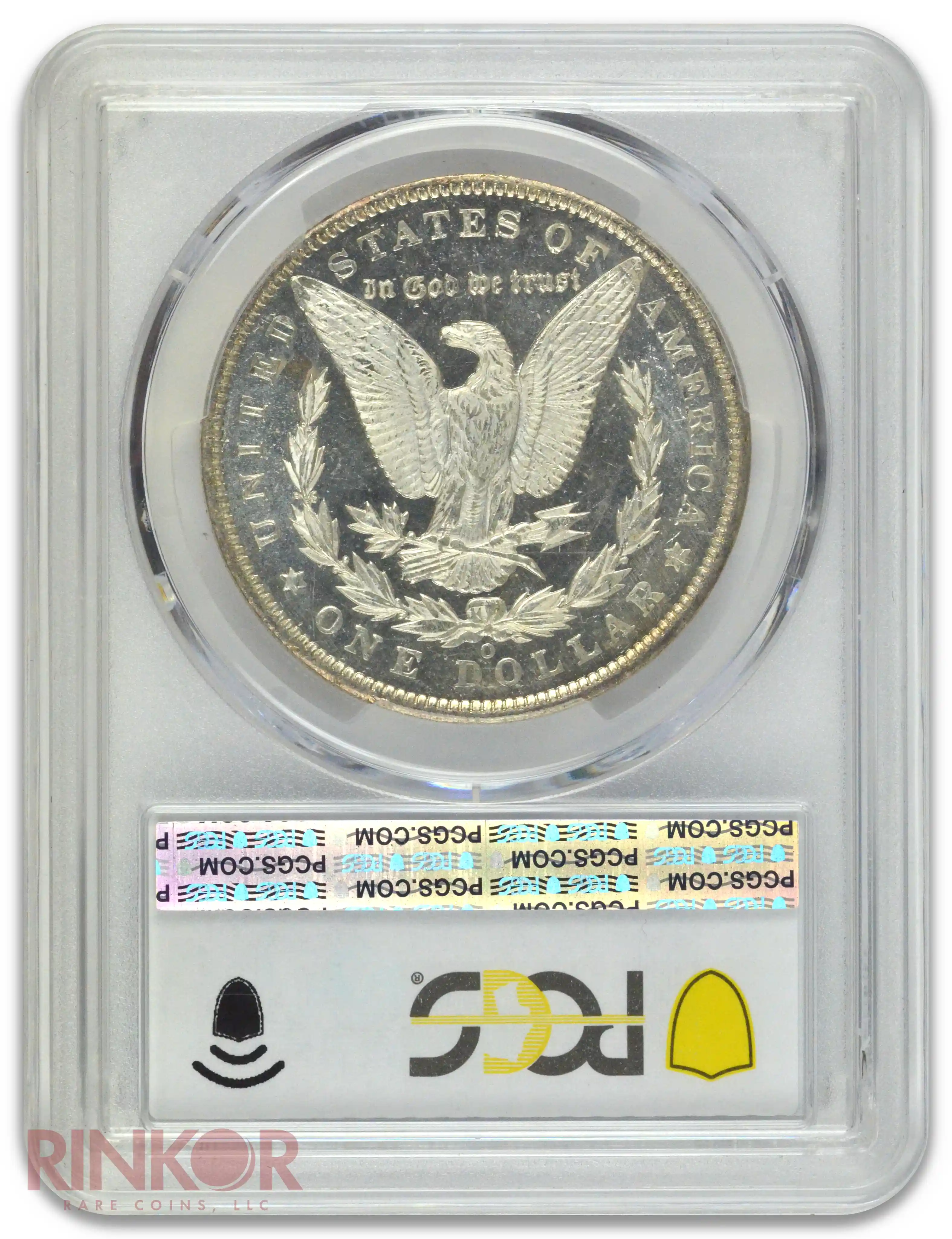1890-O $1 Morgan Dollar PCGS MS 64+ DMPL CAC