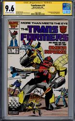 Transformers #19 CGC Signature Series 9.6 (Marvel, 1986) Signed by Don Perlin 