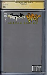 Batman/The Maxx: Arkham Dreams #1 CGC 9.8 Signature Series Signed by Johnny Desjardins (Desjardins Variant Cover) 