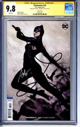 Catwoman v2018 #10 CGC 9.8 Signature Series Signed by Stanley Artgerm Lau (Variant Cover) 