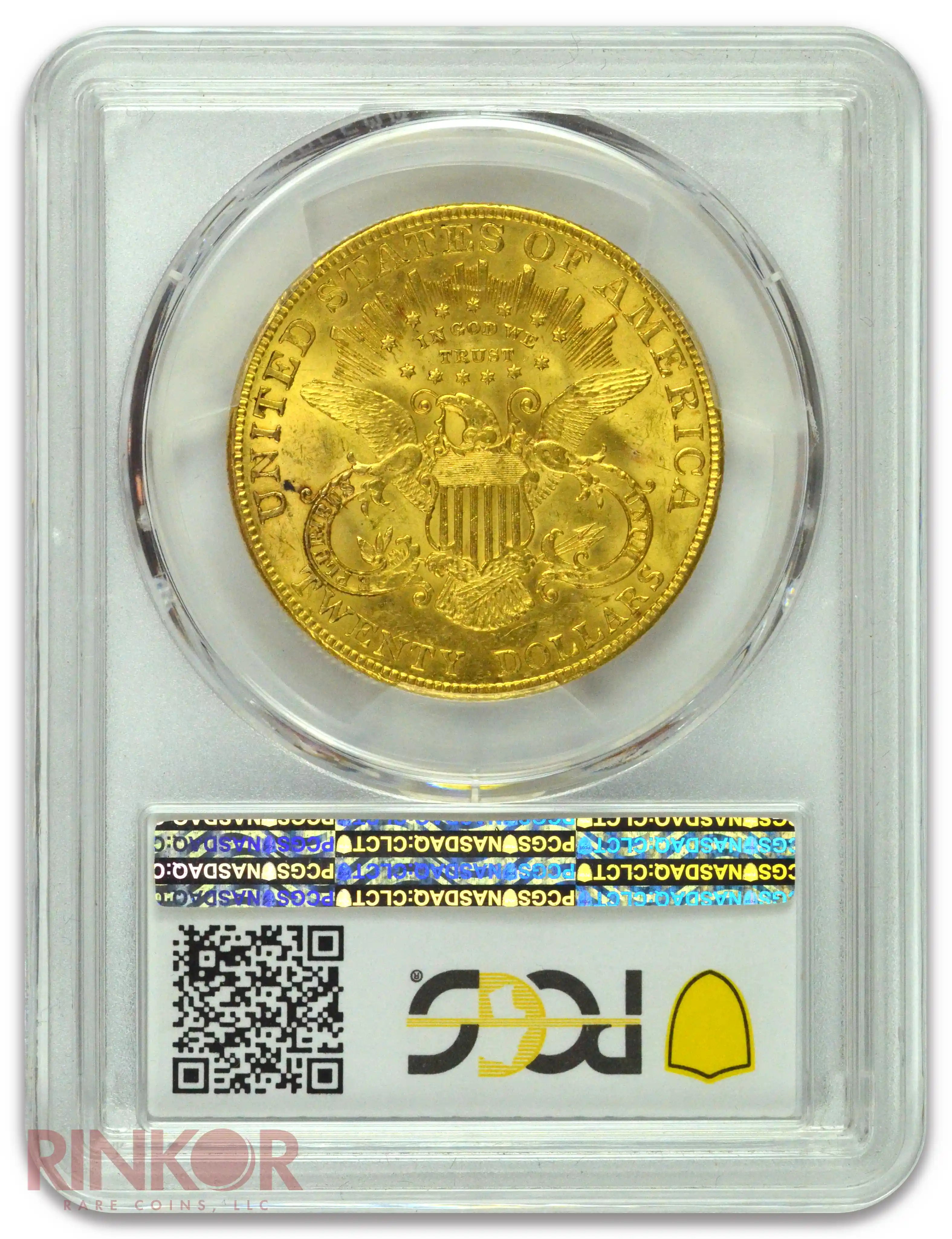 1905 $20 Liberty Head PCGS MS 62 CAC