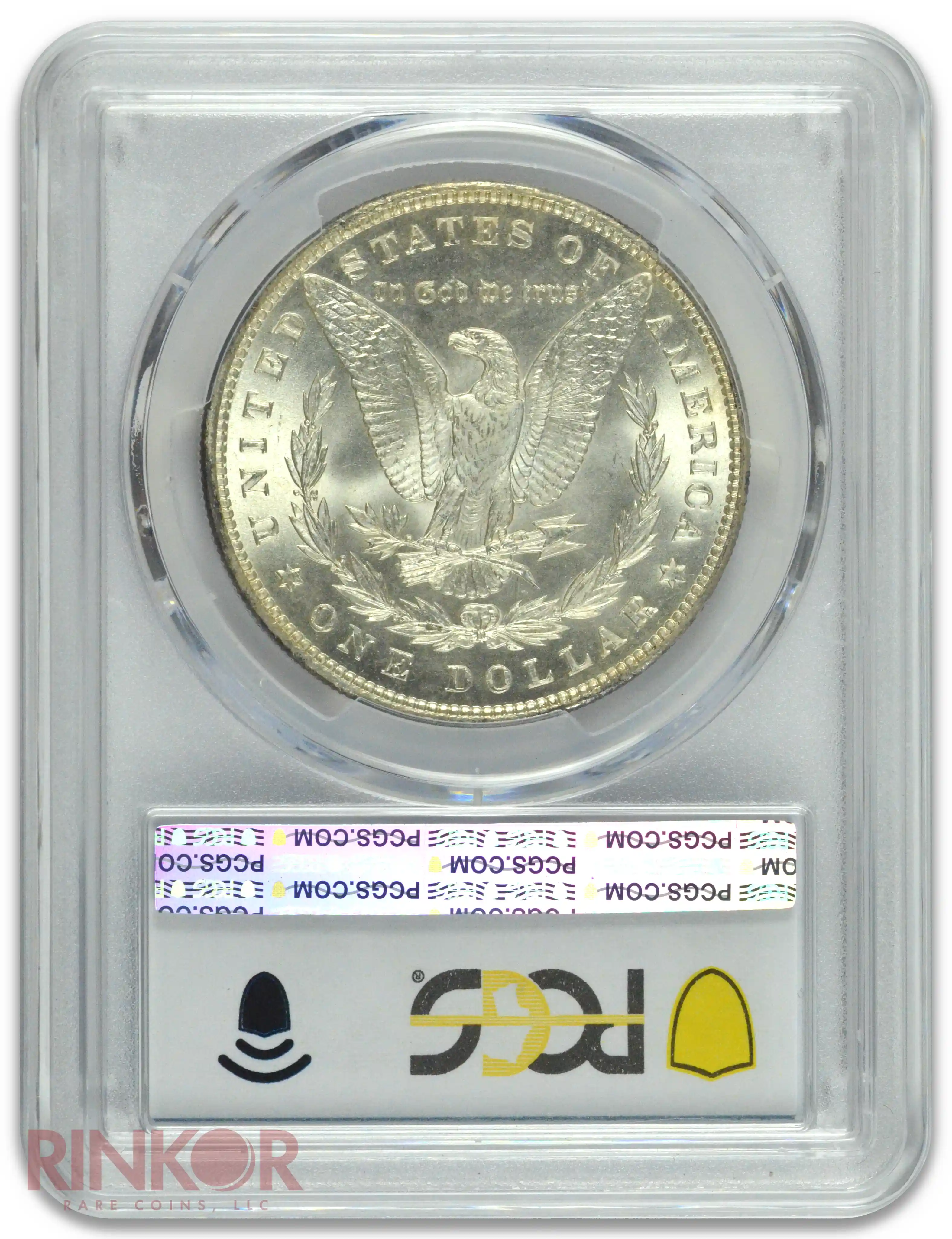 1896 $1 Morgan Dollar PCGS MS 66