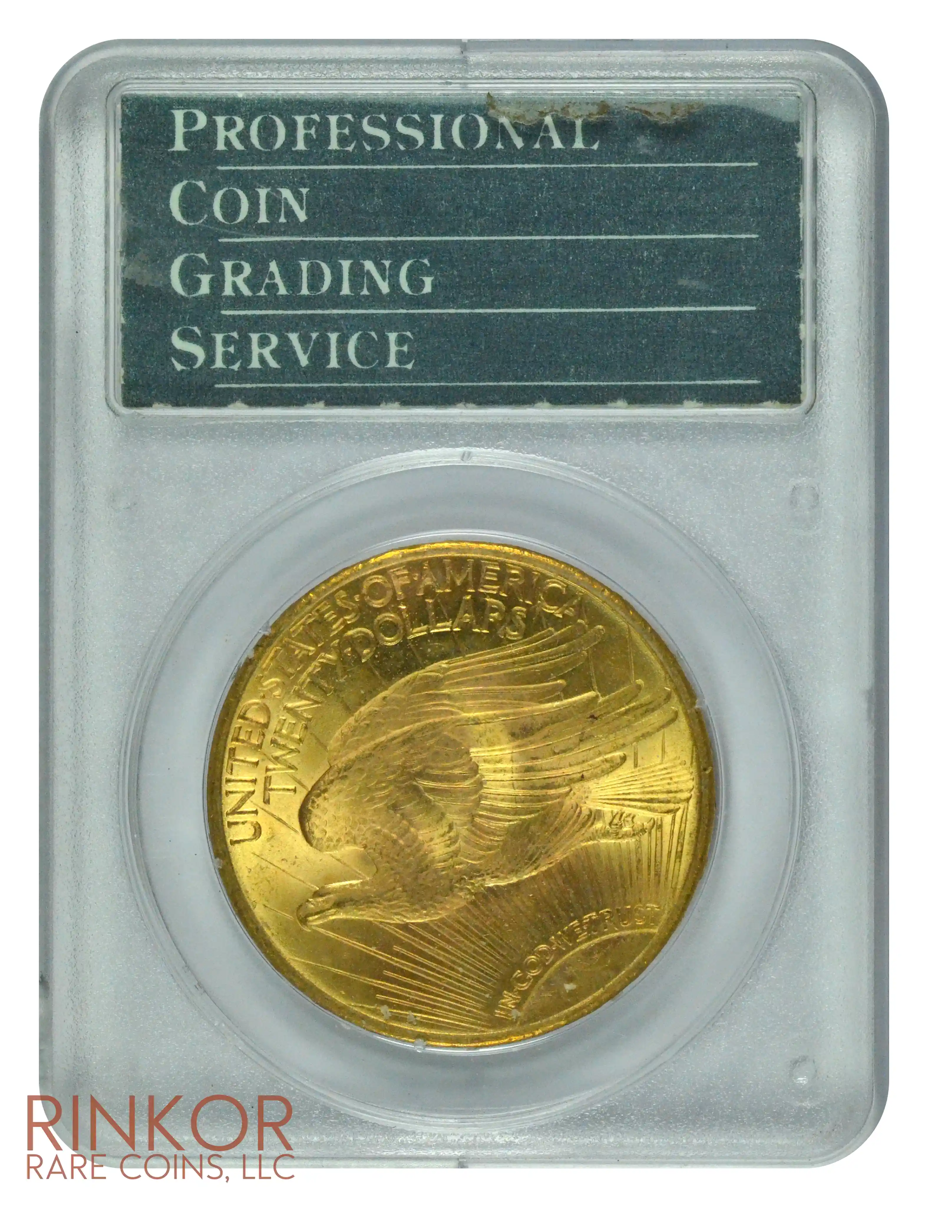 1924 St. Gaudens $20 PCGS MS 63