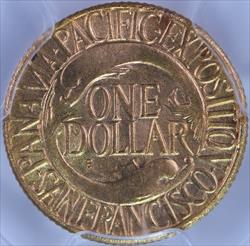 1915-S G$1 Panama-Pacific PCGS MS 64 CAC