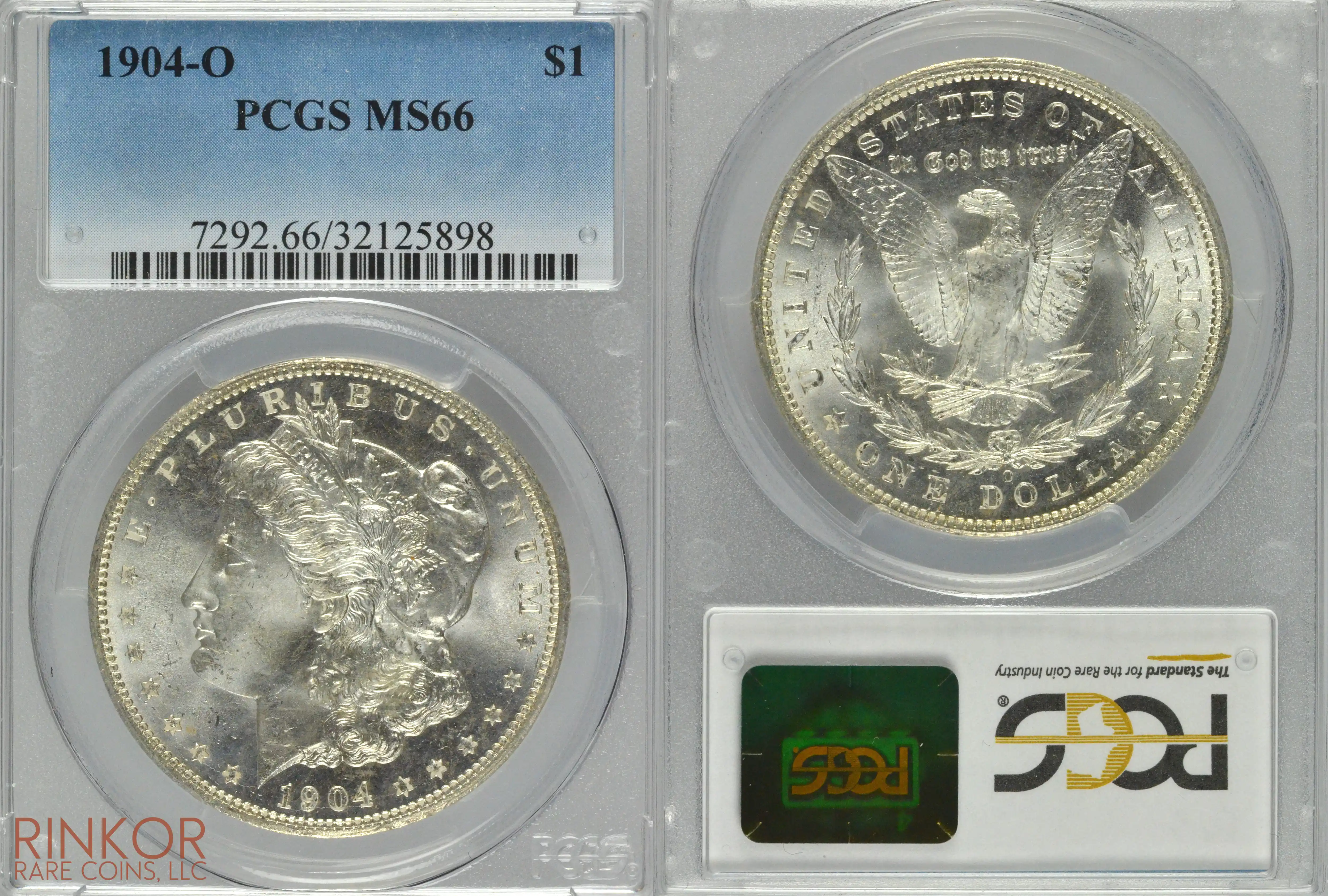 1904-O $1 PCGS MS 66
