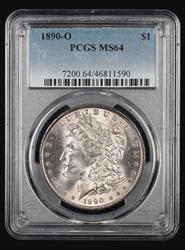1890 O $1 PCGS MS64 MS64
