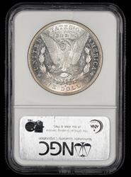 1884 S $1 NGC AU-58