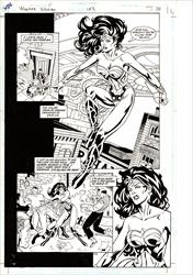 Wonder Woman #143 Page 14 Artist:  Yanick Paquette (Penciller) ,  Bob Mcleod (Inker) Media Type: Pen and Ink Art Type: Interior Page 