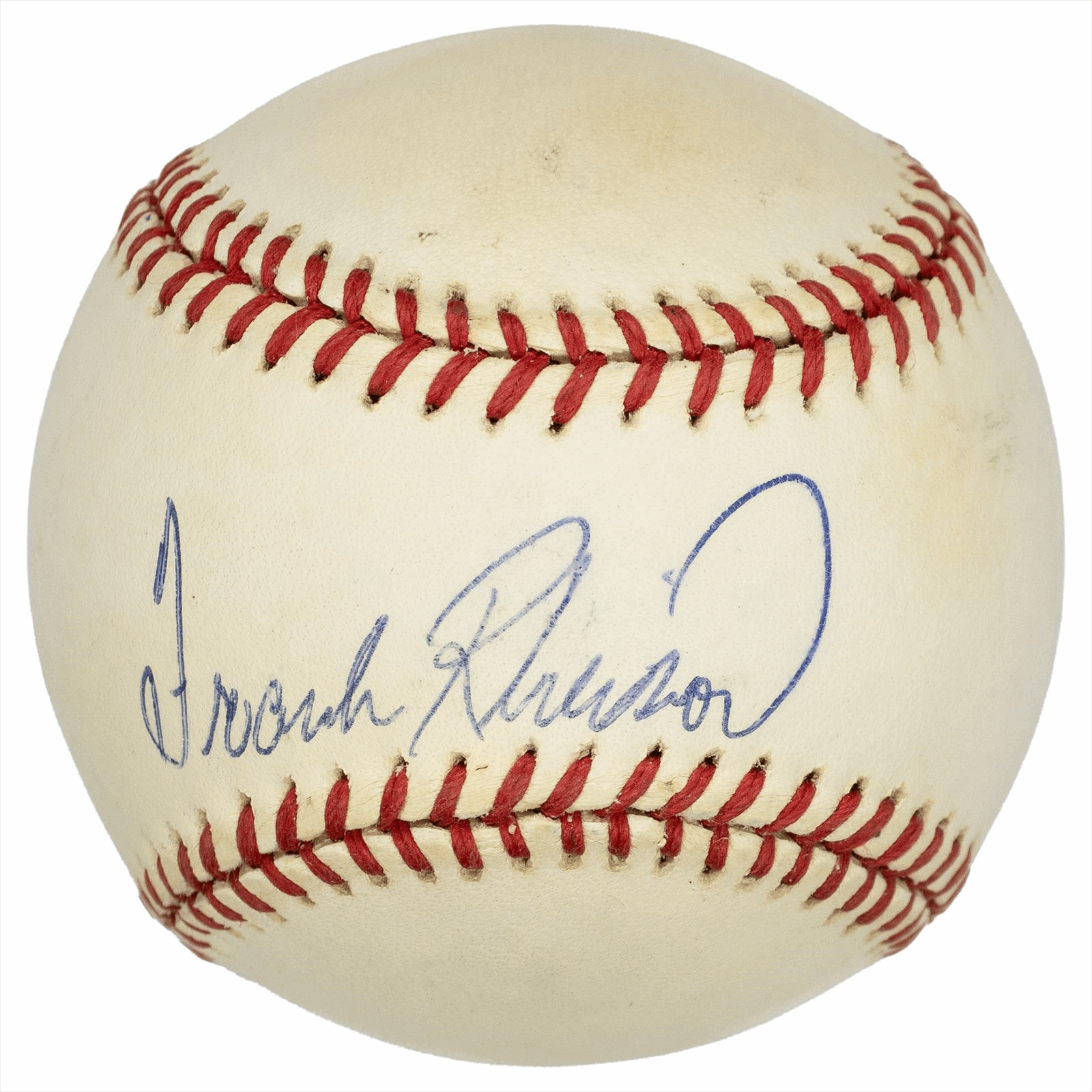 Frank Robinson Autographed Baseball Beckett Certified 