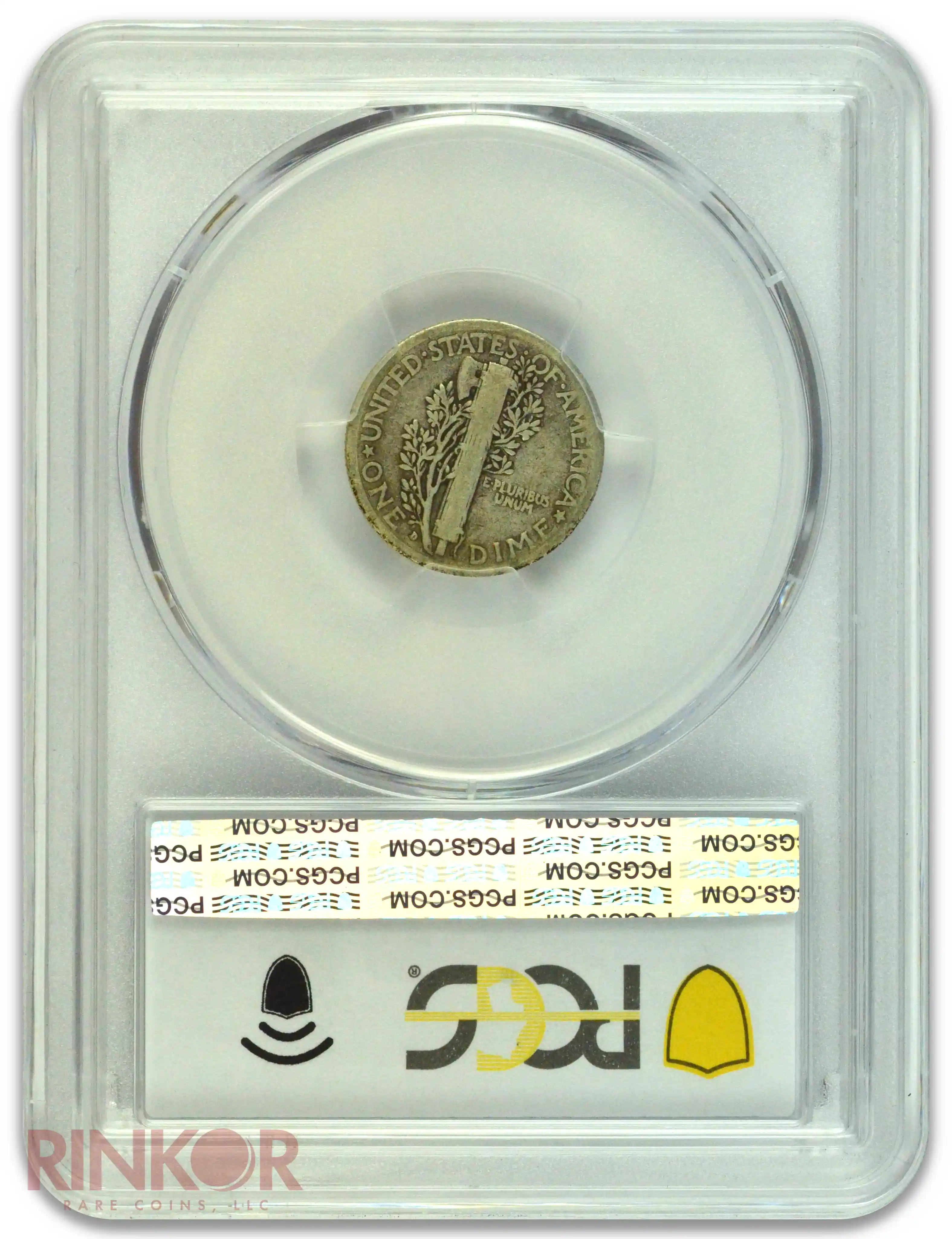 1916-D Mercury Dime PCGS VG-08 CAC