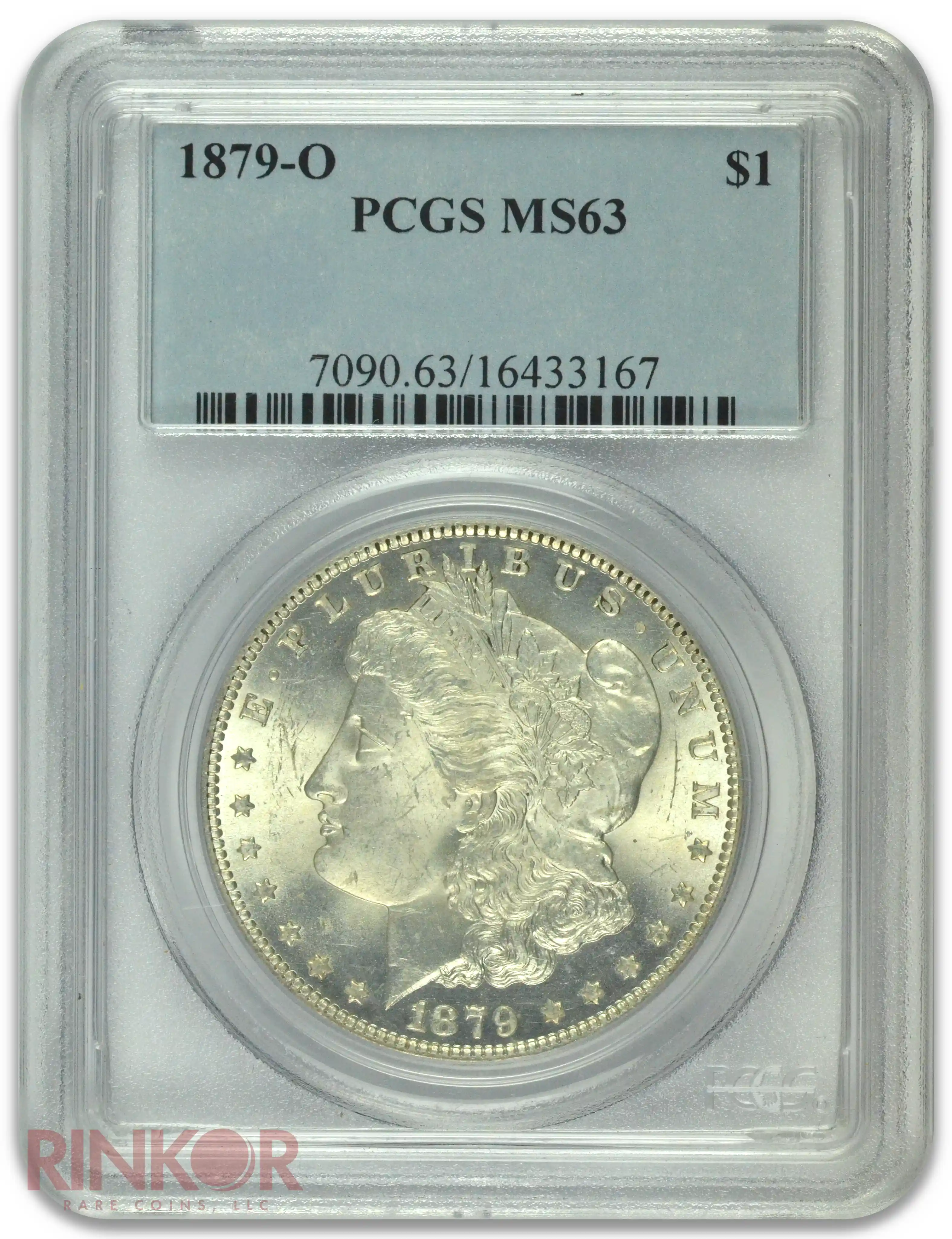 1879-O $1 Morgan Dollar PCGS MS 63