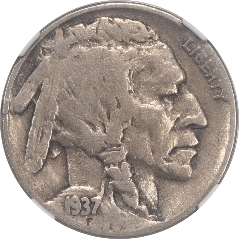 1937-D Buffalo Nickel 5c NGC VF 20 Three Legged Buffalo