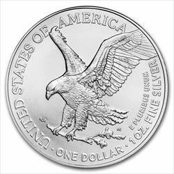 2026 $1 1oz. American Silver Eagle, BU 