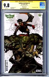 Batman And Robin #2 CGC 9.8 Signature Series Signed by Kael Ngu (Ngu Variant Cover) 