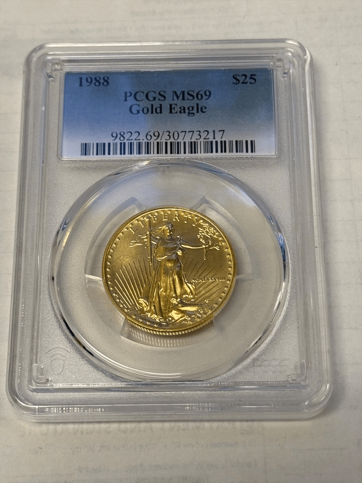 1988-25-gold-eagle-pcgs-ms-69