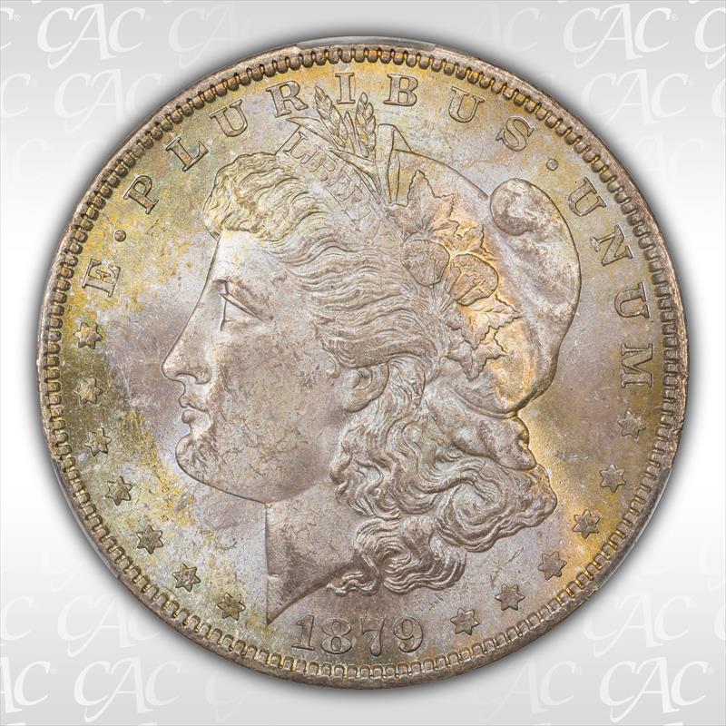1879-O $1 CACG MS63 