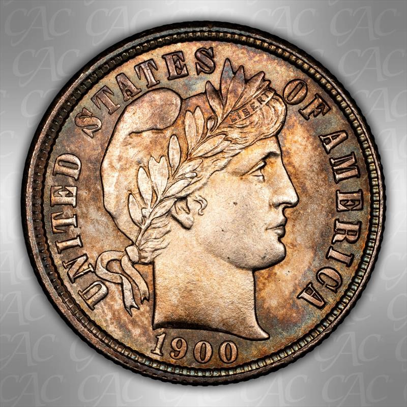 1900 10c CACG MS 66