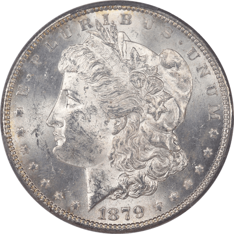 1879-S Morgan Silver Dollar $1 PCGS MS 62 Rev of 1878