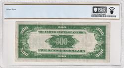 Fr. 2201-L 1934 $500 DGS (Blue-Green) Federal Reserve Note San Francisco PCGS VF25 