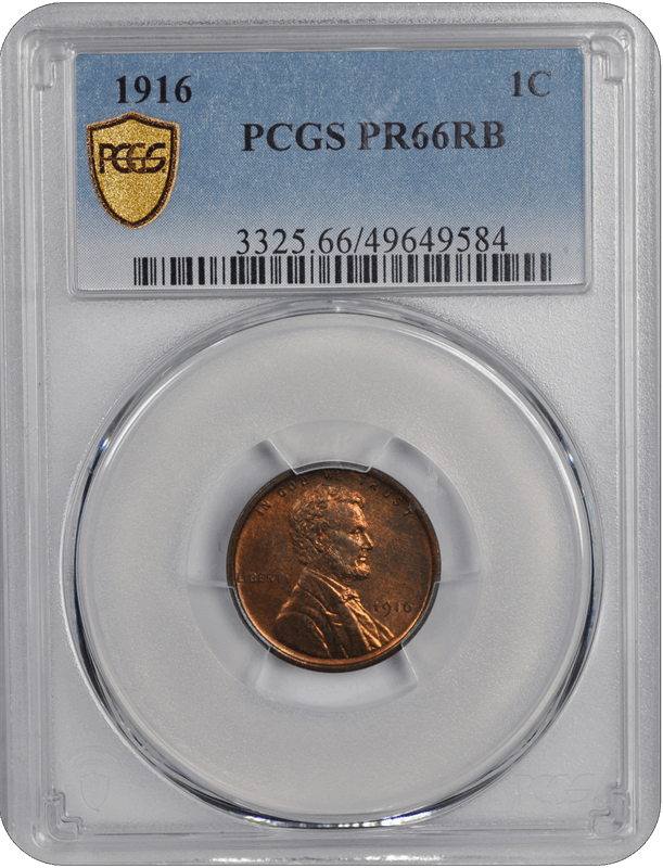 1916 1C PCGS RB #3506-16 PR66