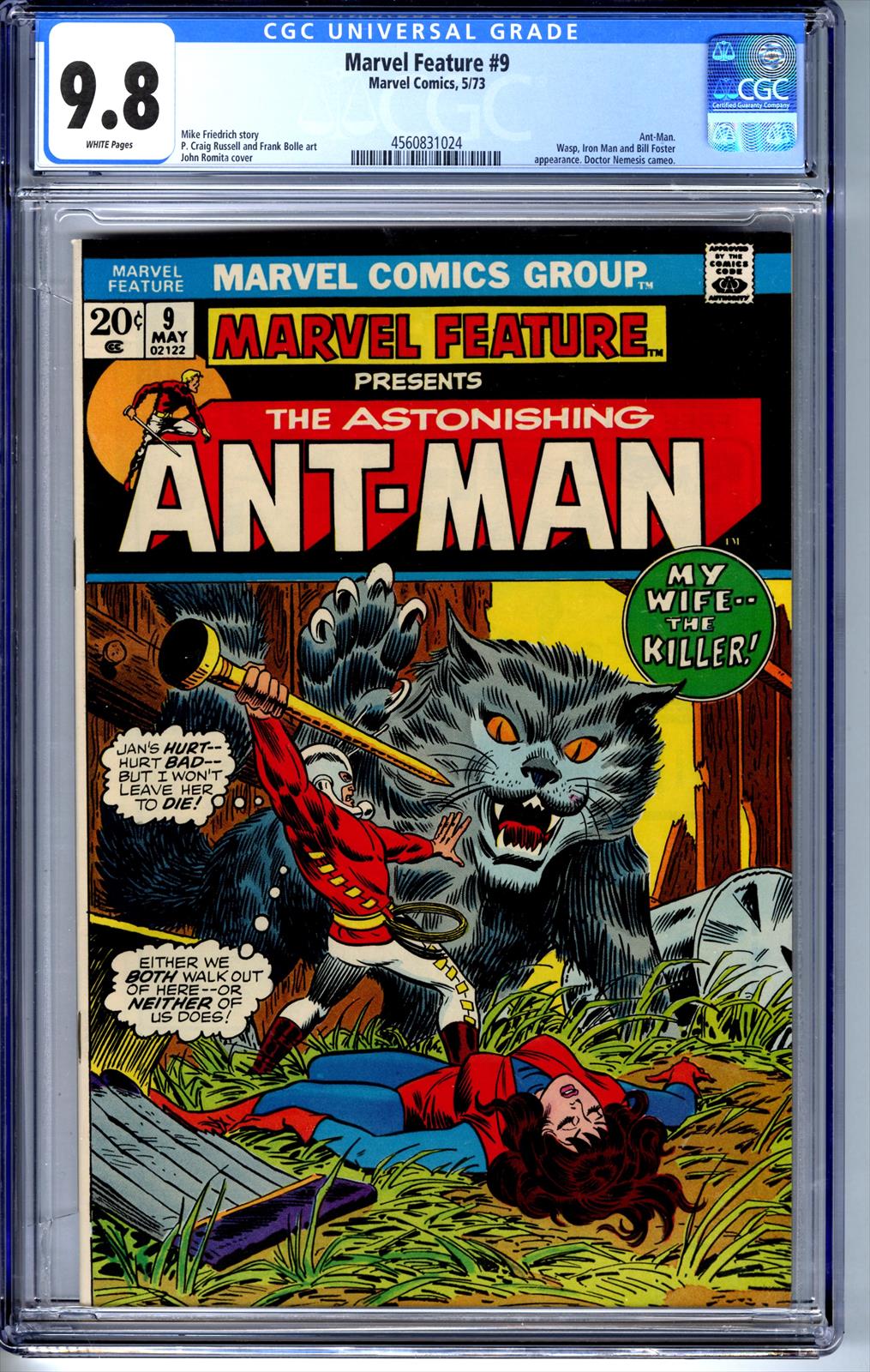 Marvel Feature #9 CGC 9.8 9.8