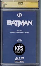 Batman #154 CGC 9.8 Signature Series Signed by Will Jack (KRS Comics Edition B Virgin) 