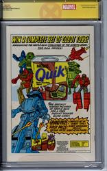 Longshot #5 CGC 9.4 Signature Series Signed by Arthur Adams 
