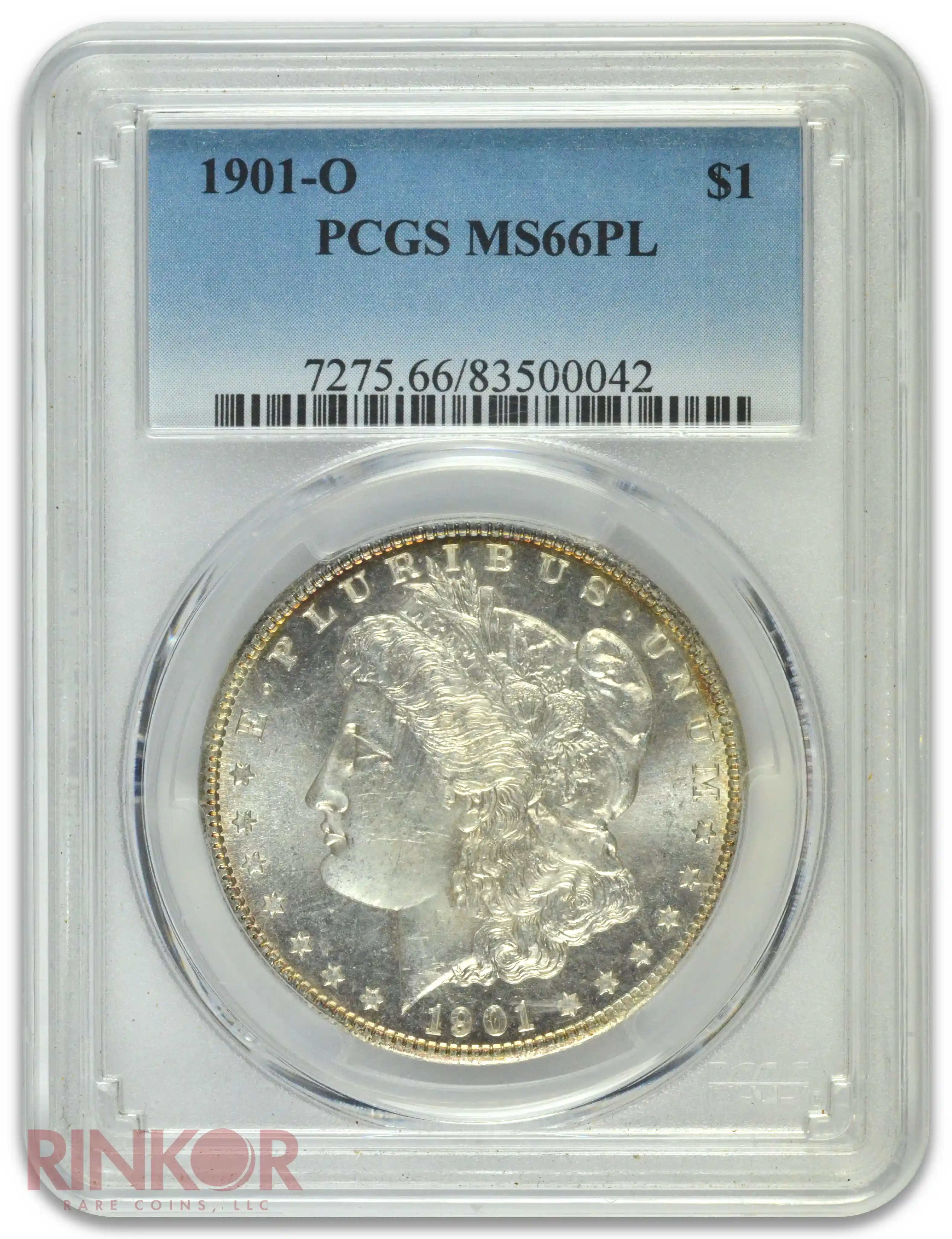 1901-O $1 PCGS MS 66 PL