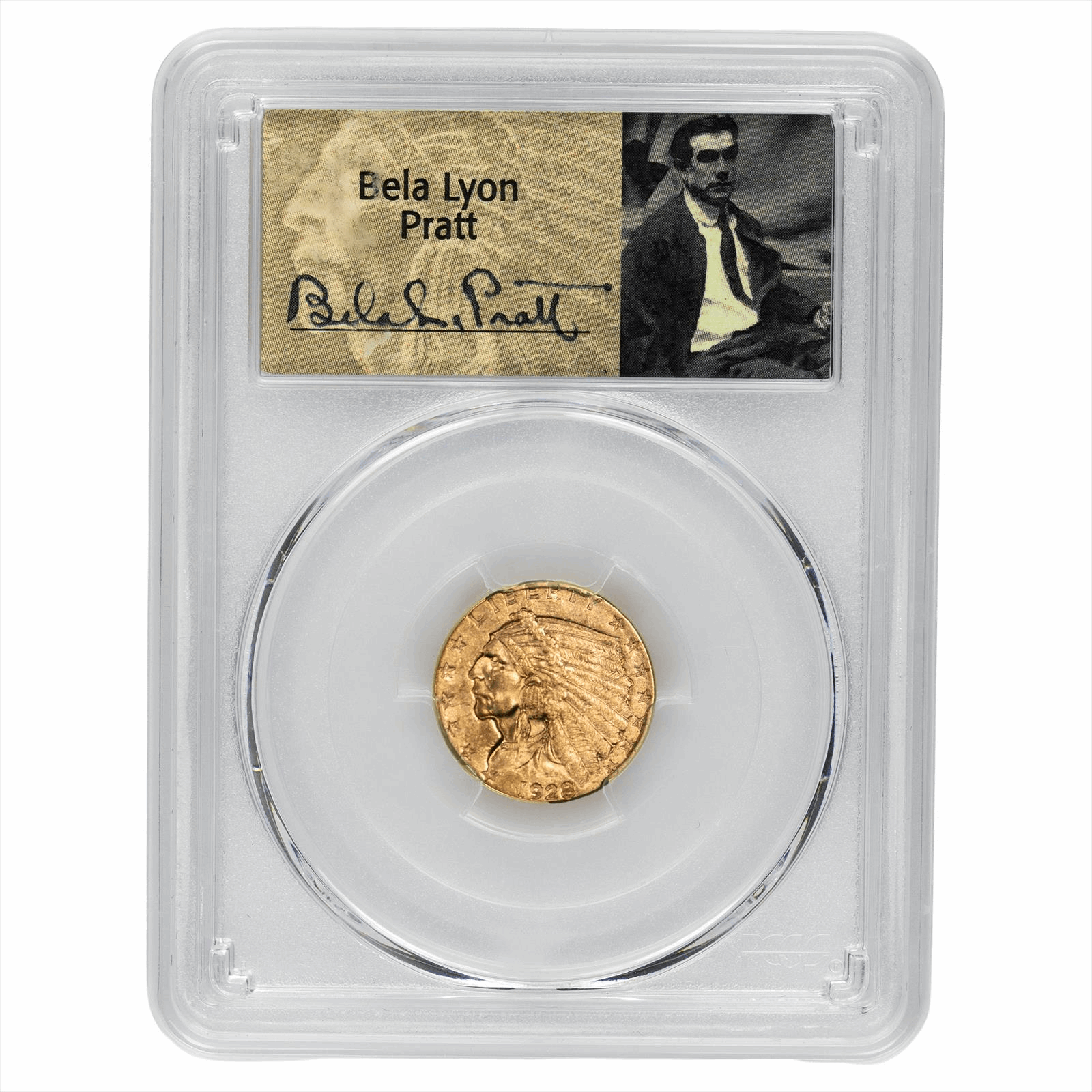 1928 Indian Head Gold Quarter Eagle $2.50 PCGS MS 63