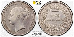 1856 Shil PCGS XF40 