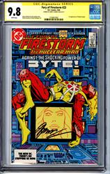 Fury of Firestorm #23 CGC 9.8 Signature Series  Signed by Gerry Conway (1st Felicity Smoak) 