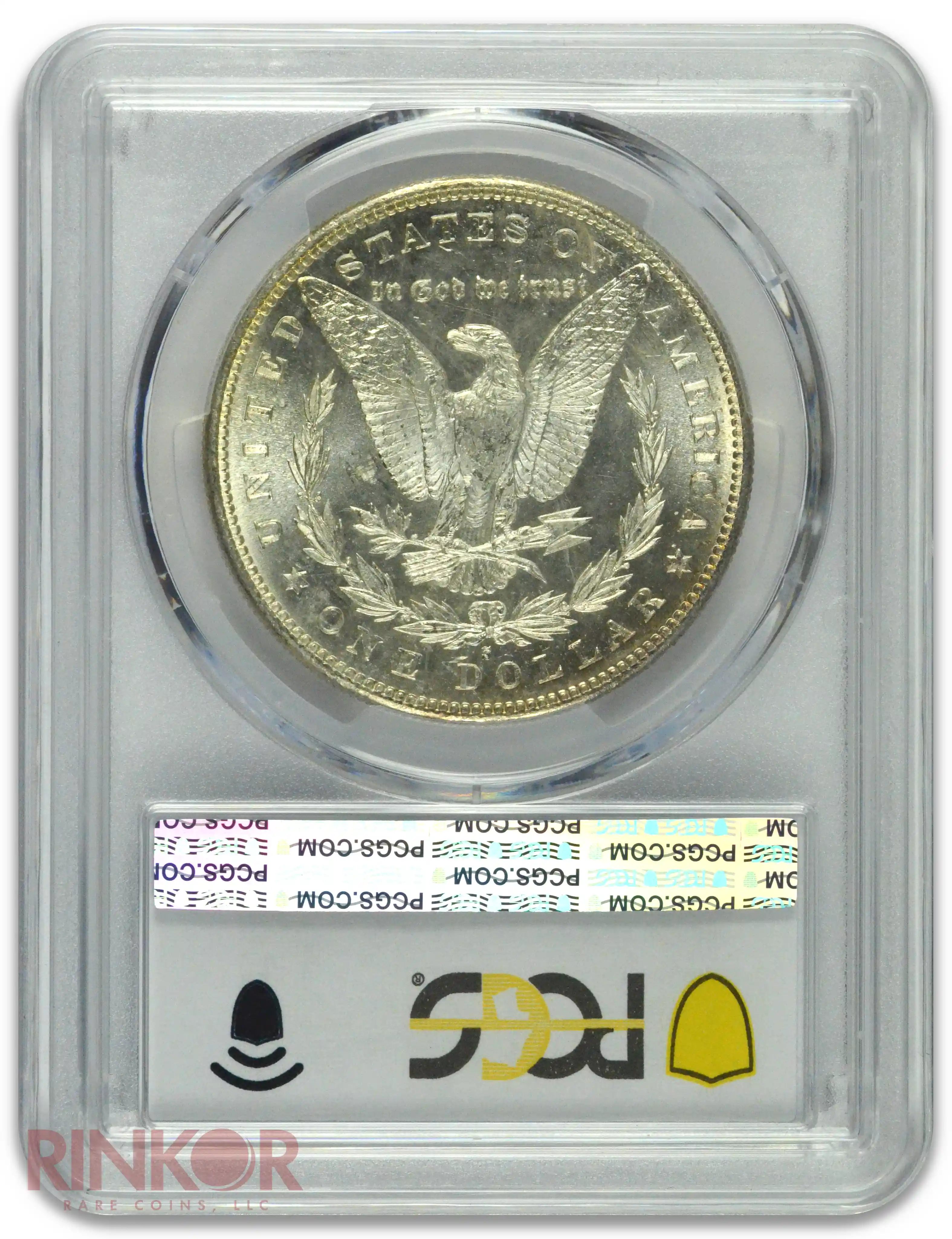 1880-S $1 Morgan Dollar PCGS MS 66+ - With Original ANACS Photo Certificate