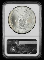 2023 W ASE $1 Garfield Heights Coin Club 75 Anniversary CTSP NGC MS67