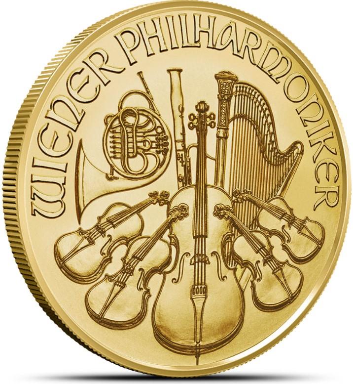 2024 25 Euro 1/4oz. Austrian Gold Philharmonic, BU
